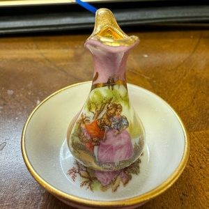 Limoges France mini water basin